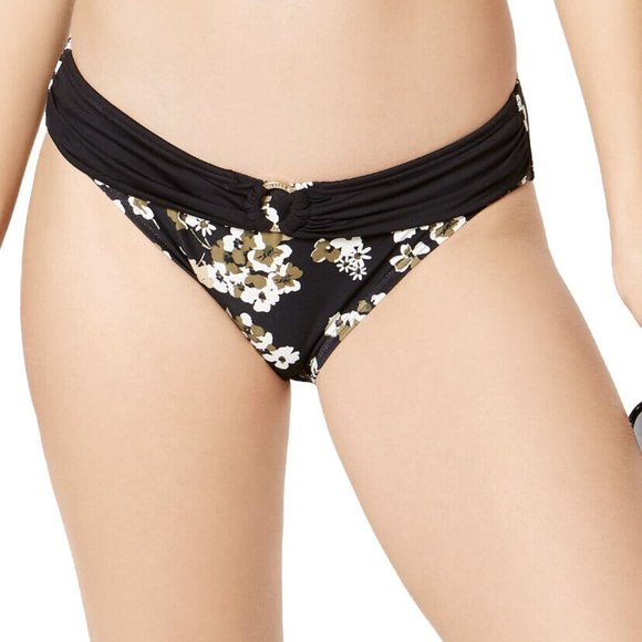 MICHAEL KORS Women's Hipster Style w Logo Ring Bikini Bottom Size XS - Picture 1 of 7
